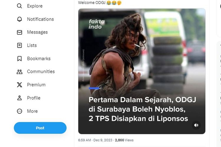 Ramai soal info ODGJ di Surabaya boleh nyoblos