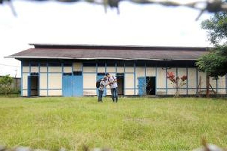 Penjara tua di Boven Digoel, Papua.