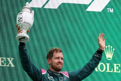 F1 GP Hongaria, Vettel Didiskualifikasi dan Kehilangan Podium