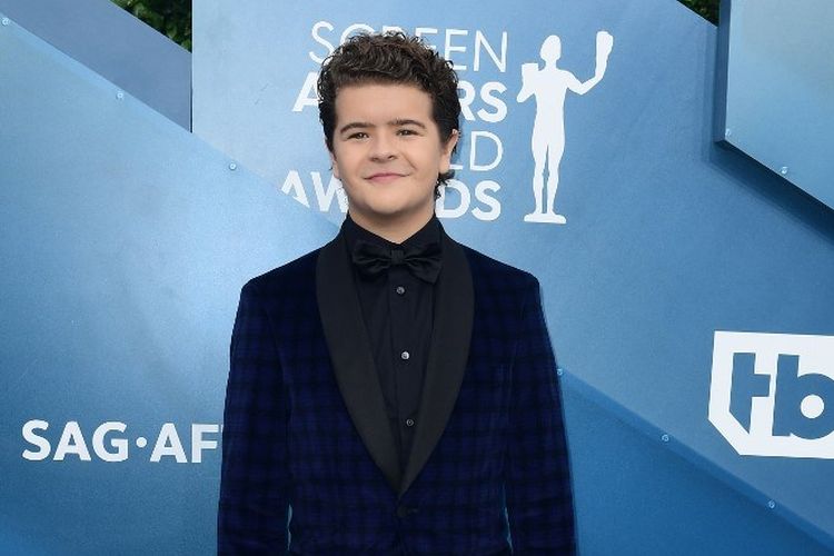 Aktor muda Gaten Matarazzo menghadiri perhelatan 26th Annual Screen Actors Guild Awards yang diadakan di Shrine Auditorium di Los Angeles pada 19 Januari 2020.