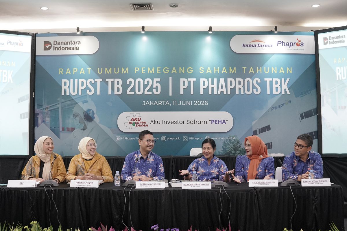 Laba Melonjak, Phapros (PEHA) Tebar Dividen dari Kinerja 2025