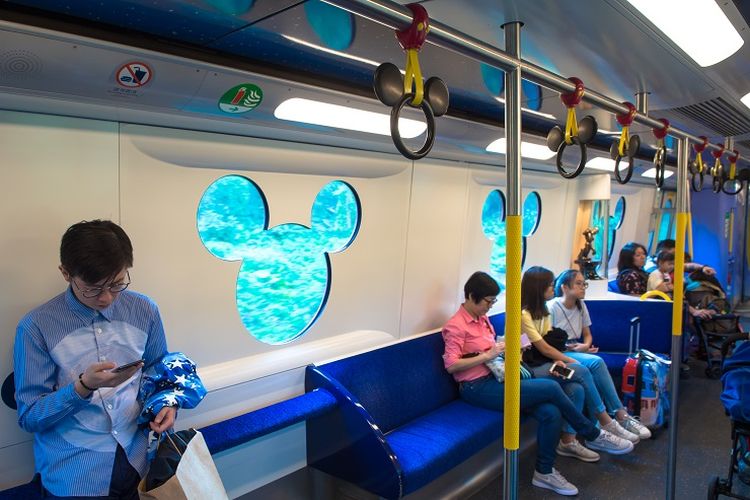 Ilustrasi Disneyland Hong Kong.