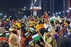 Ada Bendera dan Puisi untuk Palestina di Perayaan HUT Ke-416 Kota Makassar