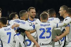 AC Milan Ditekuk Napoli, Inter Resmi Juara Paruh Musim Liga Italia