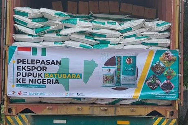 PT Bursatani Global Niaga sebagai produsen pupuk bersama PT Saputra Global Harvest sebagai perusahaan yang bertanggungjawab untuk urusan ekspor, kembali merealisasikan ekspor pupuk batubara ke Nigeria.   