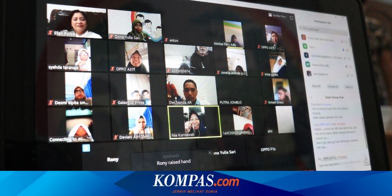 Keseruan Siswa Jambi dan Kaltim Belajar di Rumah  lewat 