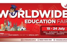 Dukung Pendidikan dan SDM Indonesia, Vista Education Gelar Pameran Worldwide Education Fair 2022