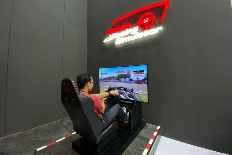Honda Racing Simulator di IIMS 2024.