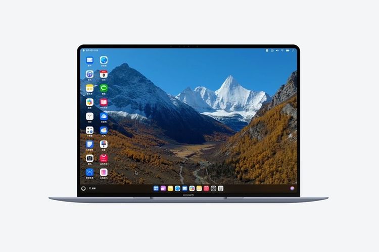 Tampilan Huawei HarmonyOS for PC