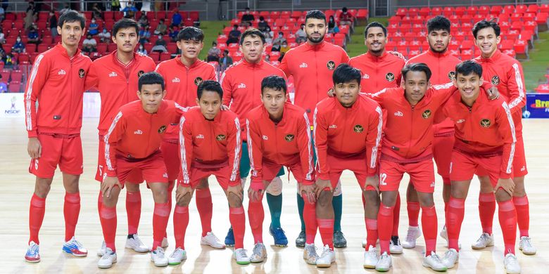 Timnas Futsal Indonesia berjuang dalam ajang Piala AFF Futsal 2022 di Bangkok, Thailand.