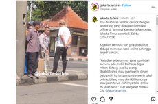 Viral Penumpang Disabilitas Dilarang Pesan Taksi Online di Terminal