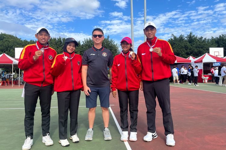 Timnas woodball Indonesia berhasil membawa pulang satu medali emas dan satu perak dalam Taiwan International Cup 2023.