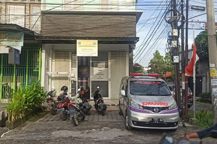 Kantor Yayasan An-Nisa Rumah Peduli yang mengurus jenasah Lisa Tanti, di Jalan Pura Demak, Denpasar, Bali pada Rabu (6/4/2022). Kompas.com/ Yohanes Valdi Seriang Ginta