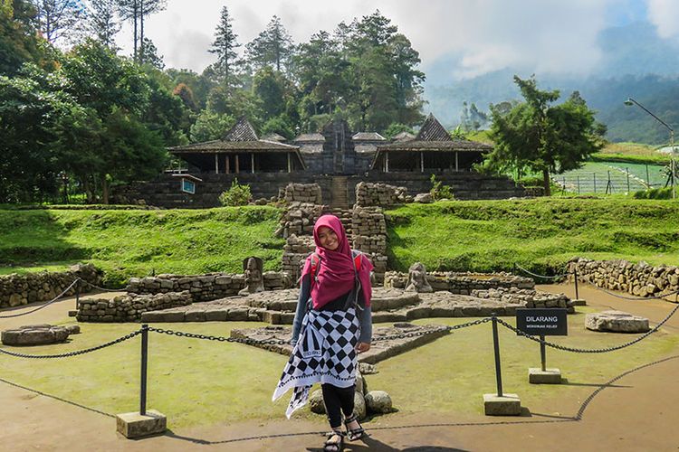 Candi Cetho di Karanganyar, Jawa Tengah.