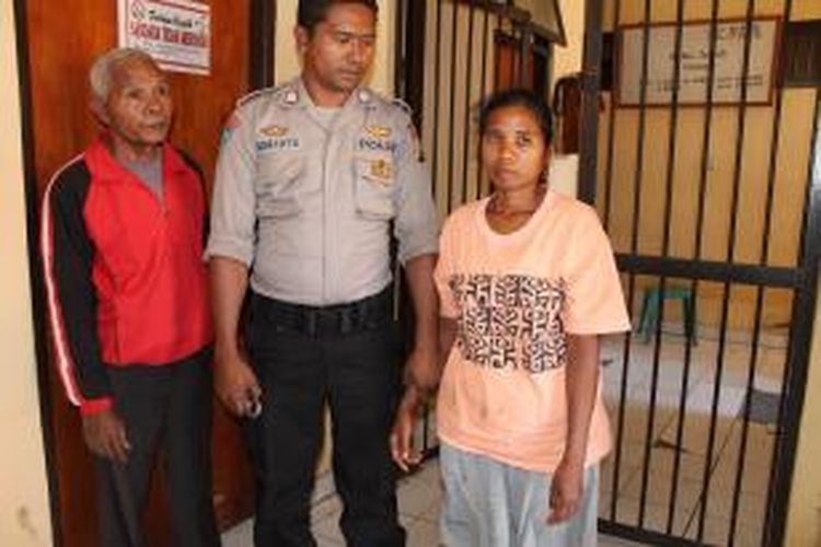 : Romania Banu (32) warga Obe, Desa fafinesu A, Kecamatan Insana Fafinesu, Kabupaten Timor Tengah Utara (TTU), Nusa Tenggara Timur (NTT), nekat membacok sang suami Gregorius Tae (36) karena sakit hati sering dianiaya. Romania kini mendekam di sel tahanan markas Polres TTU