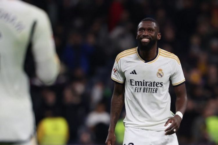 Antonio Rudiger Disebut Hilang Kendali terhadap Rekan Setim di Real Madrid