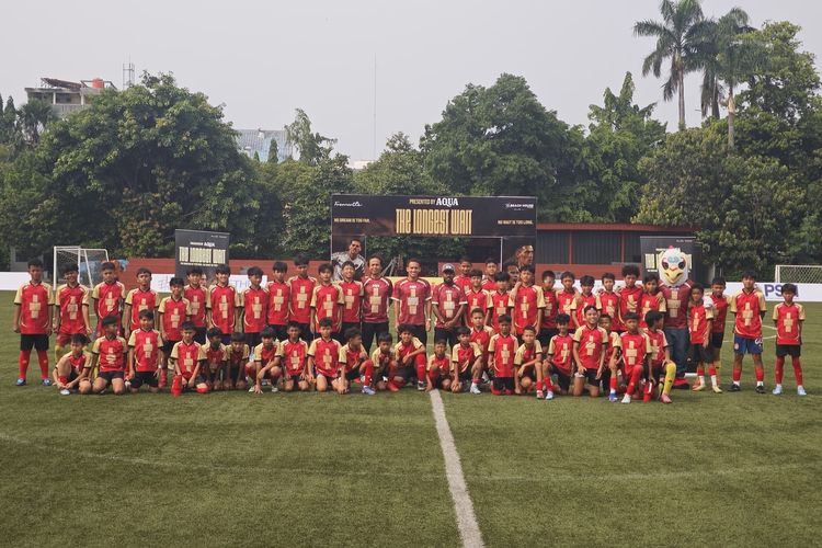 Film The Longest Wait Gelar Coaching Clinic, Diikuti 45 Pesepak Bola Cilik
