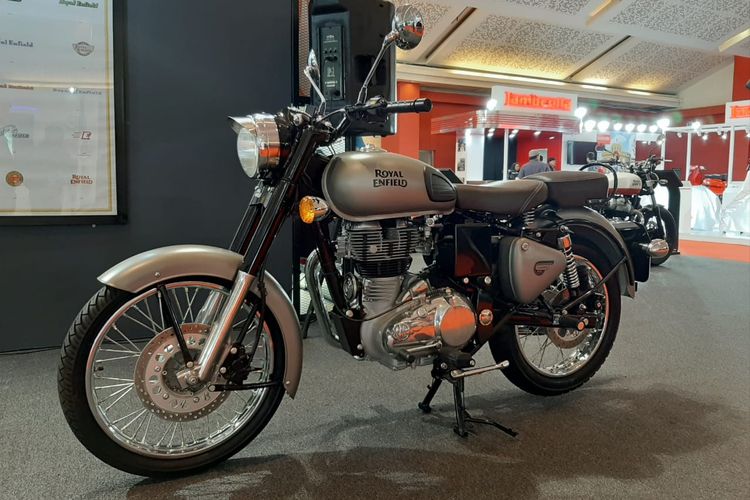 Royal Enfield Classic 350 termasuk dalam moge murah di Telkomsel IIMS 2019