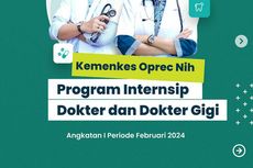 Kemenkes Buka Rekrutmen Program “Internsip” Dokter dan Dokter Gigi, Ini Syaratnya