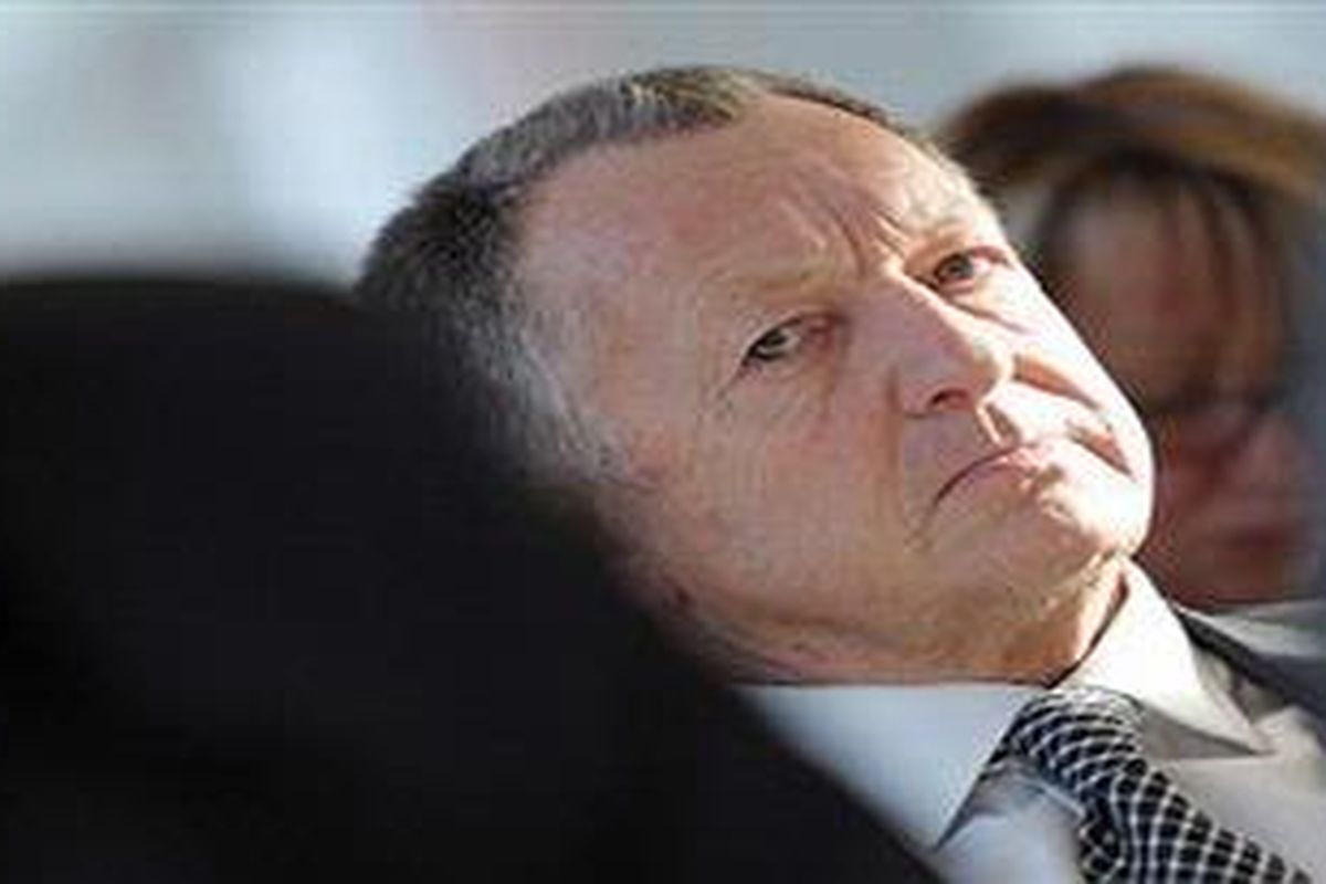 Presiden Olympique Lyonnais, Jean-Michel Aulas.