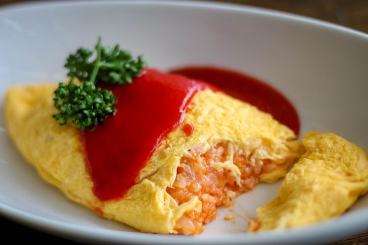 Ilustrasi omurice.