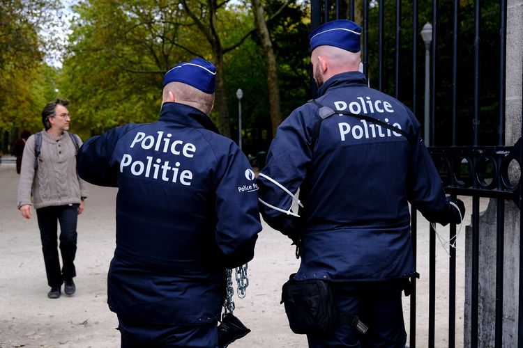 Ilustrasi Polisi Belgia.