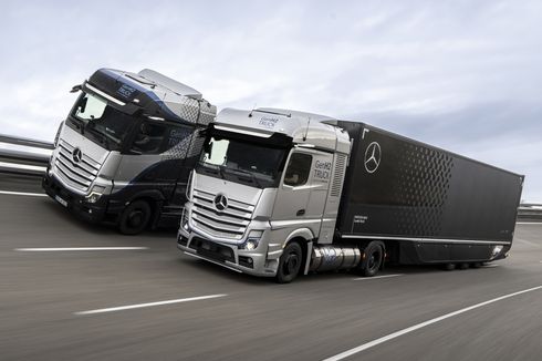 Mercedes Benz Siapkan Truk GenH2 dengan Sistem Fuel Cell Hidrogen