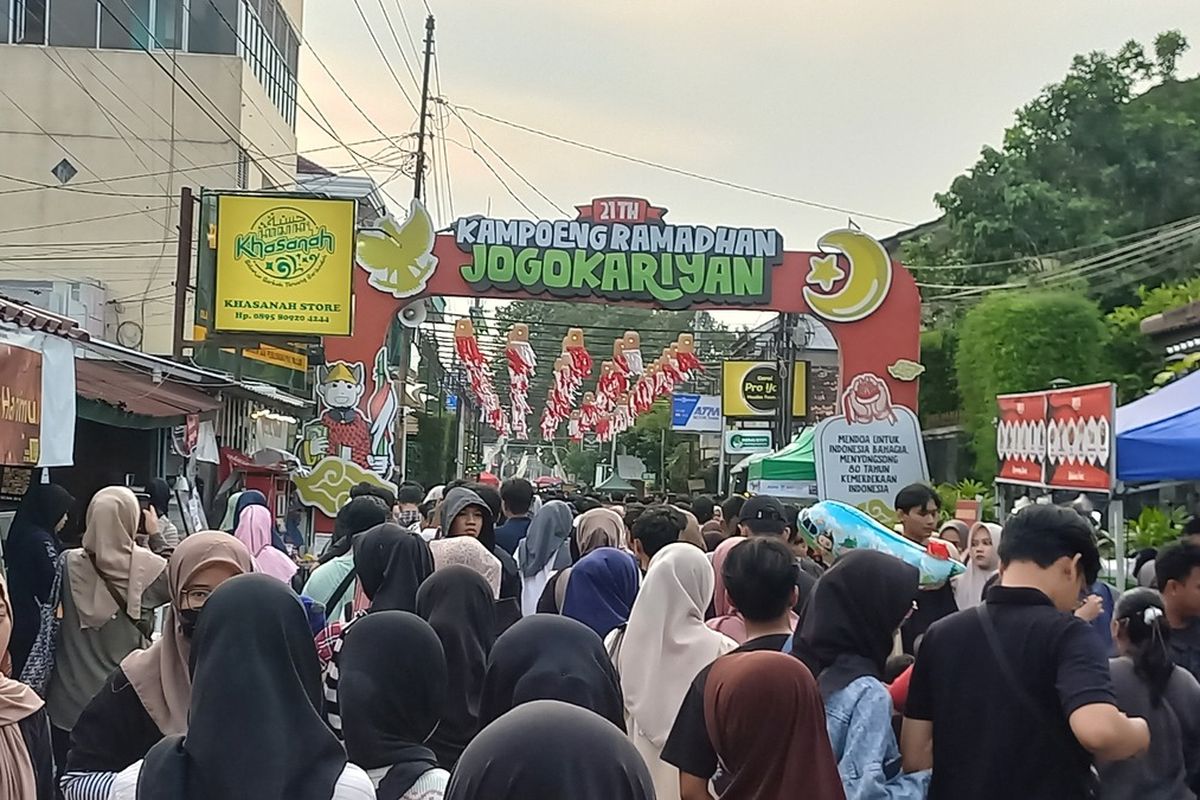 Suasana KRJ saat menjelang buka puasa, Rabu (5/3/2025)