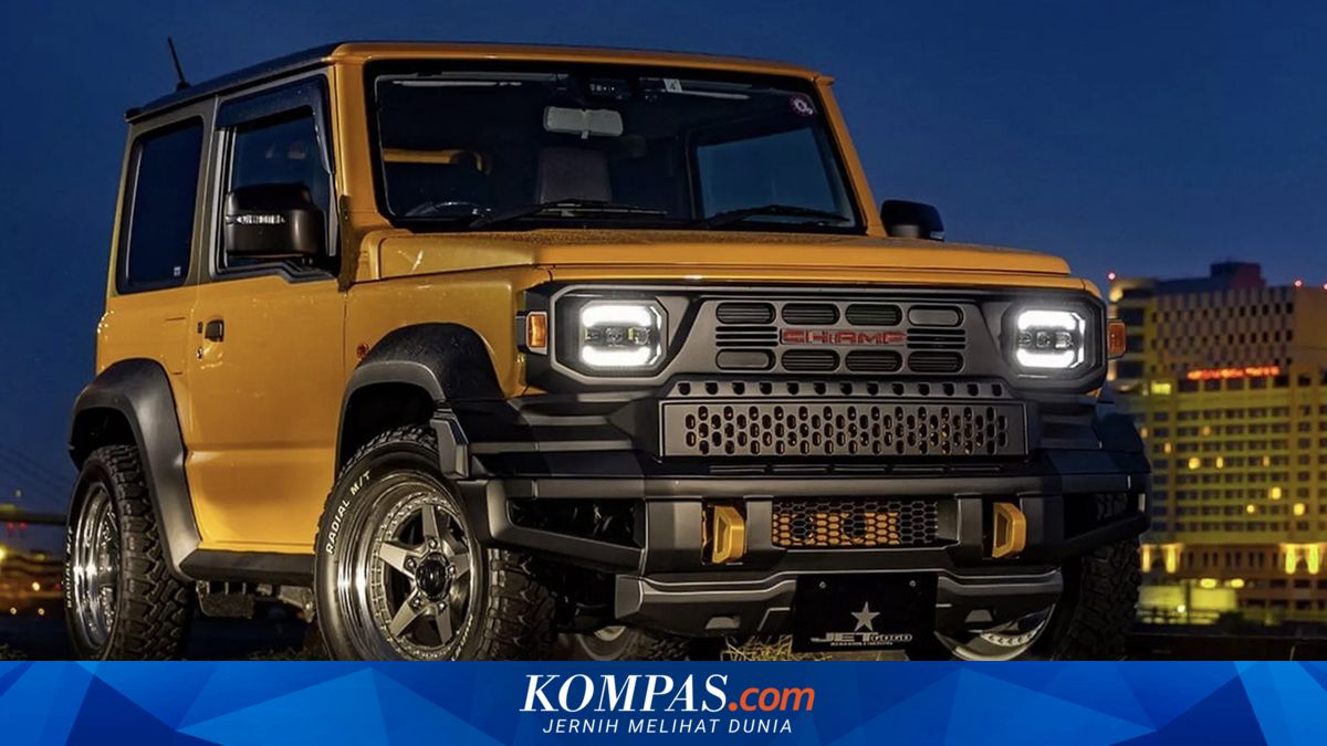Modifikasi Suzuki Jimny Berwajah Toyota Rangga