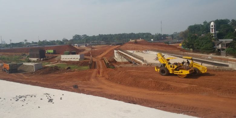 Tol JORR II Kunciran-Serpong Paket II Parigi-Serpong Jumat (14/09/2018).