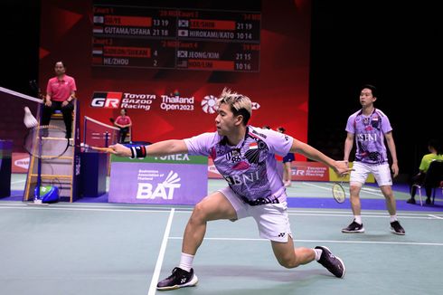 Link Live Streaming Thailand Open 2023, Marcus/Kevin Berjuang Menuju Semifinal