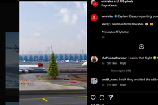 Video Viral Pesawat Airbus Emirates Dimodifikasi Mirip Kereta Sinterklas, Ini Inspirasinya!