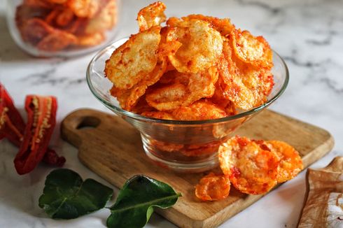 Resep Emping Melinjo Balado Daun Jeruk, Isi Stoples Kue Lebaran 