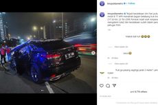 Lexus Ringsek Tabrak Truk, Akibat Abai Jaga Jarak Saat Berkendara