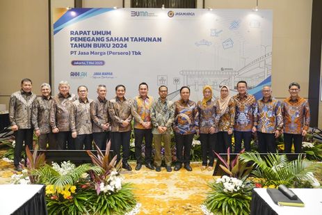 Kinerja Sepanjang 2024 Positif, Jasa Marga JSMR Bagikan Dividen Rp 1,13 Triliun