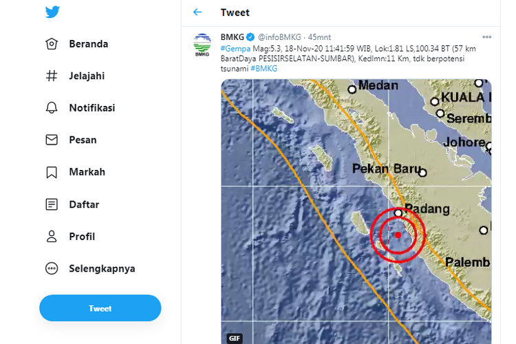 Gempa Terkini