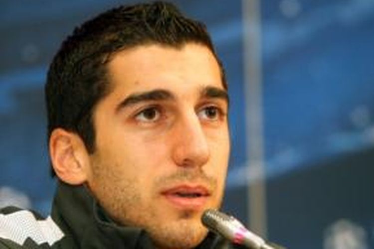 Gelandang baru Borussia Dortmund, Henrikh Mkhitaryan.