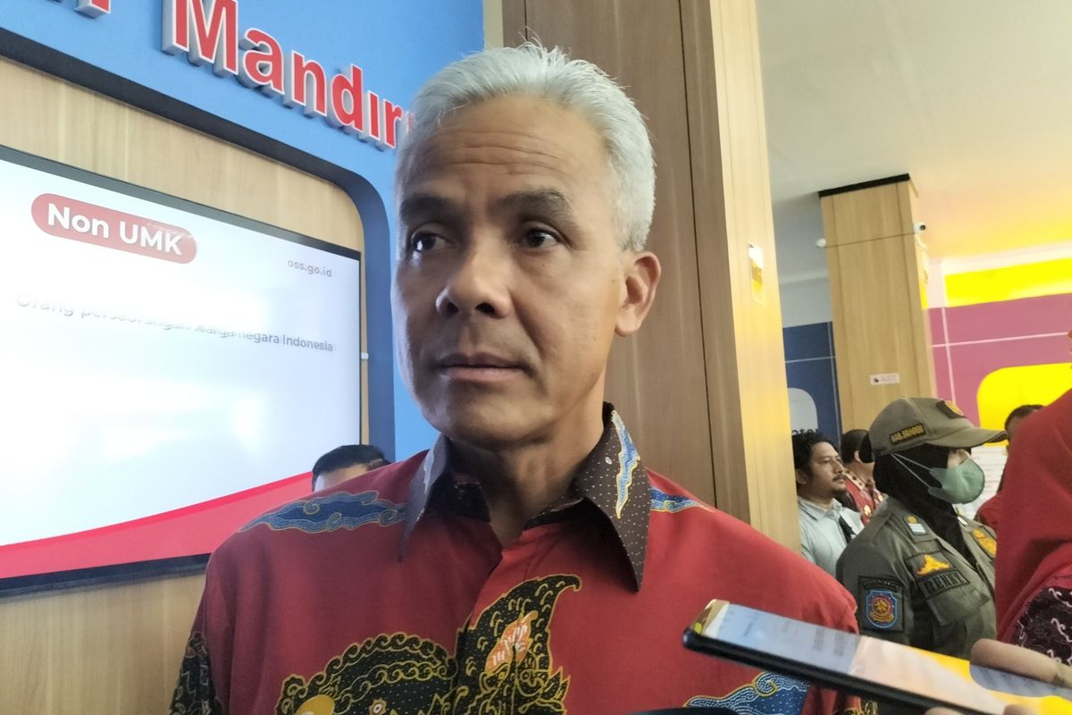 Gubernur Jawa Tengah Ganjar Pranowo