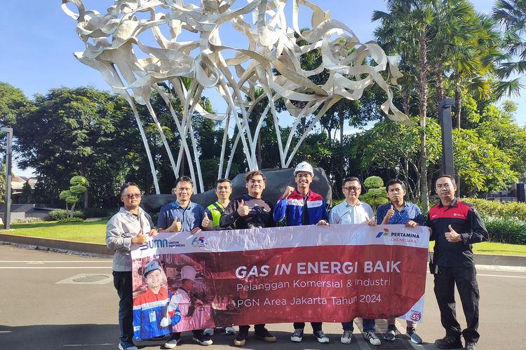 PT Perusahaan Gas Negara Tbk (PGN) Area Jakarta. 