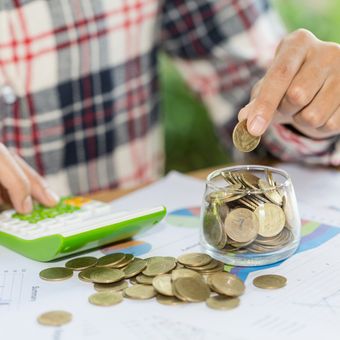 Ilustrasi dana darurat, menabung dana darurat.