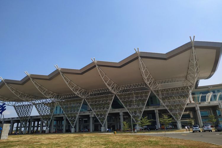  Bandara Internasional Jawa Barat (BIJB) Kertajati, Majalengka, Jawa Barat, Sabtu (6/7/2019).