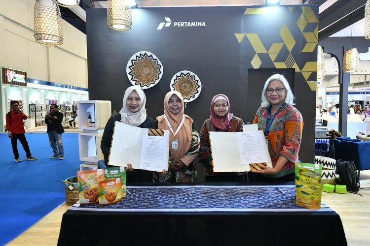 Salah satu UMKM binaan Pertamina yang mengikuti program PFpreneur.