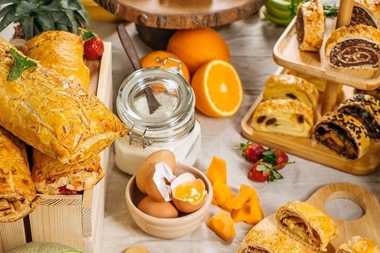 Malang Strudel kue kekinian khas Malang.