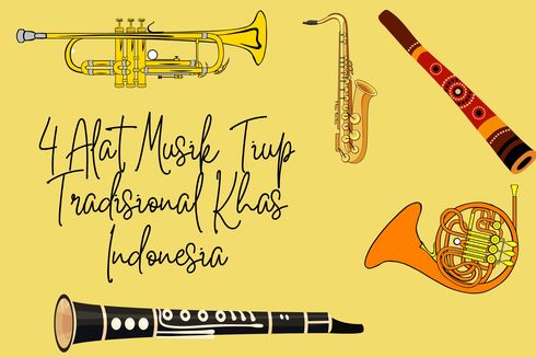 4 Alat Musik Tiup Tradisional Khas Indonesia