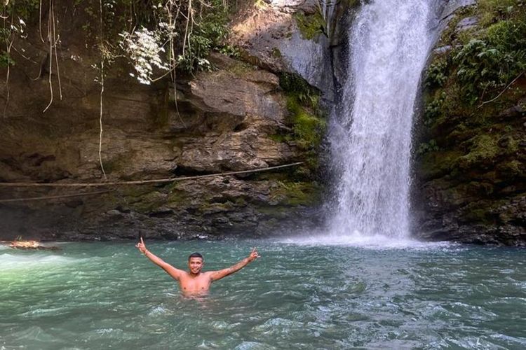 Air Terjun Cunca Antar, salah satu wisata air terjun di NTT.