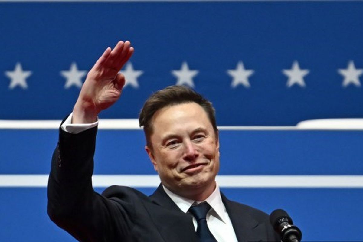 CEO Tesla dan SpaceX, Elon Musk, saat pelantikan Donald Trump sebagai presiden Amerika Serikat di Capitol One Arena, Washington DC, 20 Januari 2025.