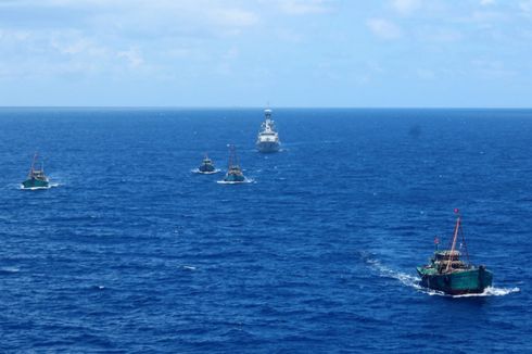 Antisipasi Eskalasi Konflik AS-China di Laut China Selatan, TNI Siagakan 4 KRI di Natuna