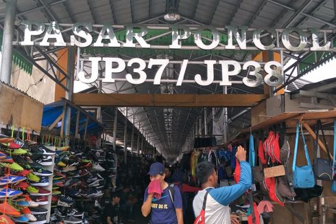 Sudin KUMKM Jakpus Tutup Sementara Pasar Poncol Selama PSBB
