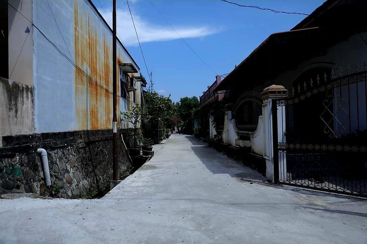 Kecamatan Medanjohor menggunakan Dankel untuk membangun jalan, gang dan drainase jalan. 