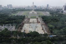 205 Pohon di Monas yang Akan Dipindahkan Menghilang, Ada di Mana?